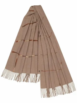 Fraas Schals & Tücher*Damen Stola braun kariert