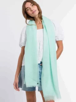 Fraas Schals & Tücher*Damen Stola mint uni