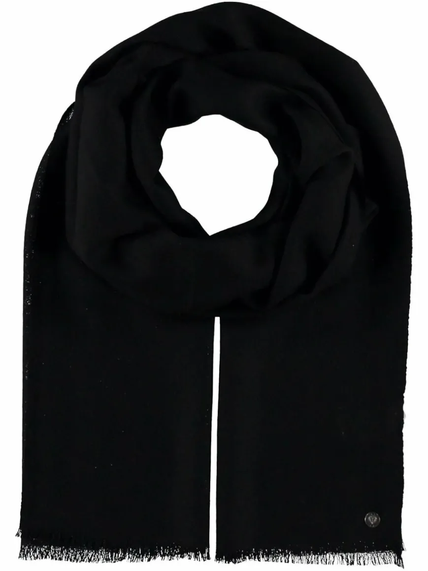 Fraas Schals & Tücher*Damen Stola schwarz uni