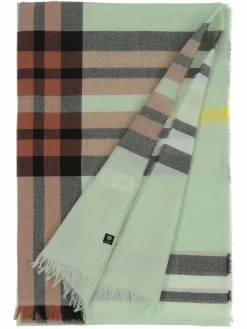 Fraas Schals & Tücher*Damen Stola grün kariert