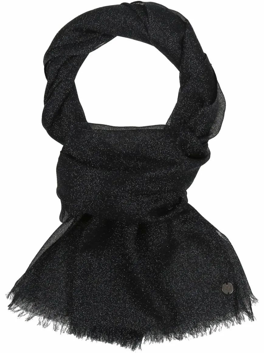 Fraas Schals & Tücher*Damen Stola schwarz uni