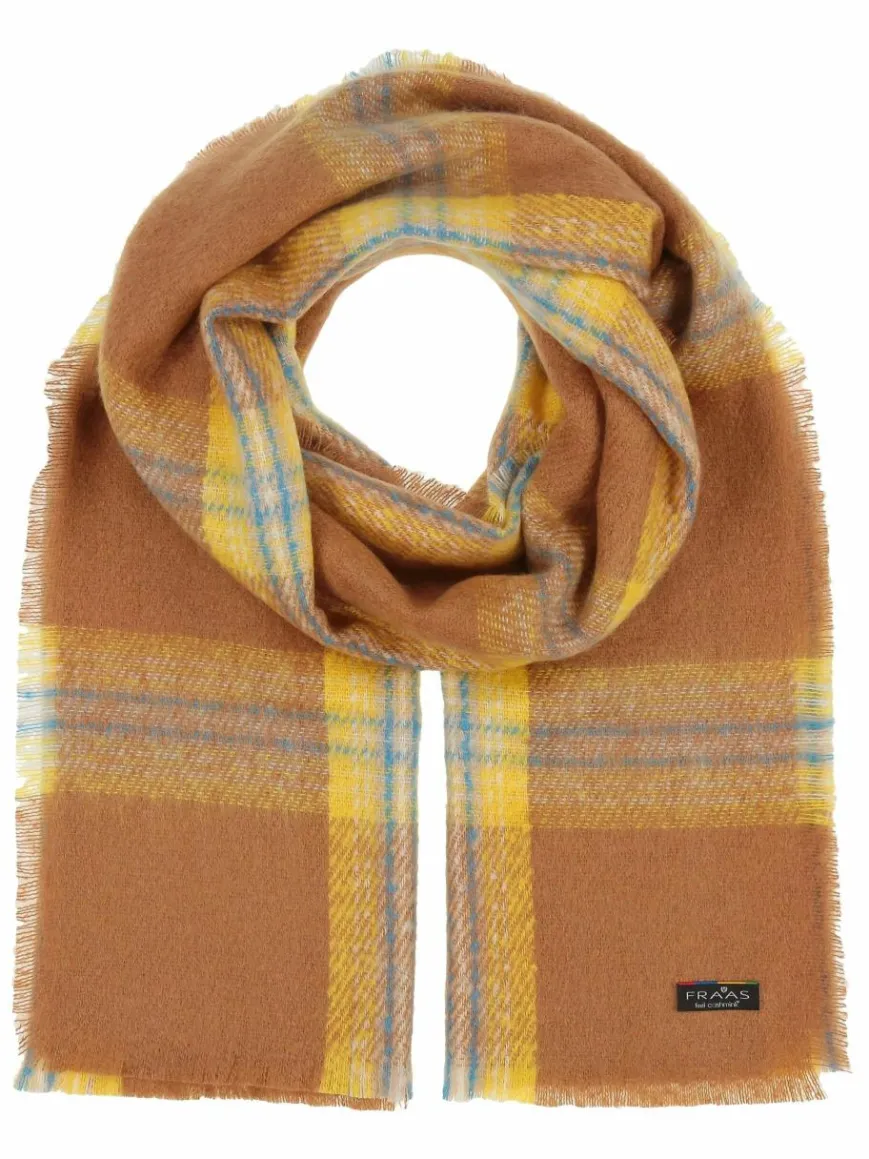 Fraas Schals & Tücher*Damen Stola camel kariert