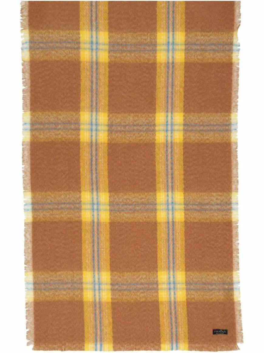 Fraas Schals & Tücher*Damen Stola camel kariert