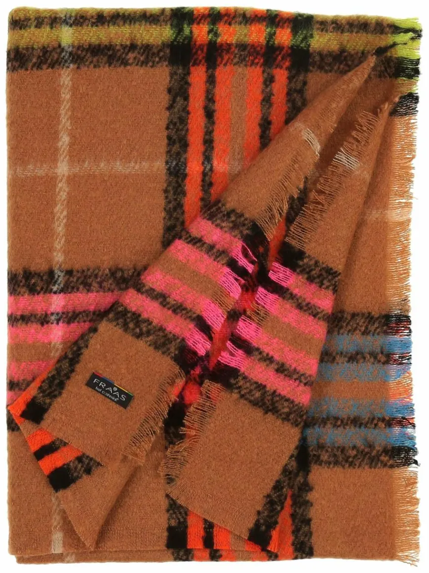 Fraas Schals & Tücher*Damen Stola camel kariert