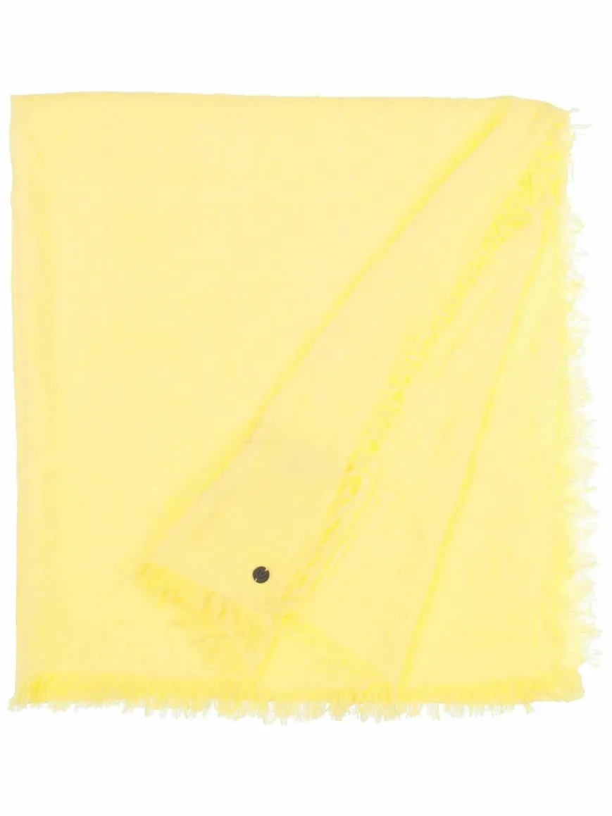 Fraas Schals & Tücher*Damen Stola gelb uni
