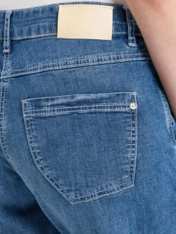 TONI Jeans*Damen Straight - Jeans - Liv Wide Leg light stone uni