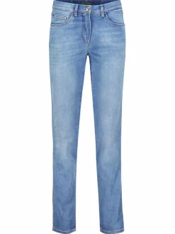 Betty Barclay Jeans*Damen Stretch-Hose light stone denim uni