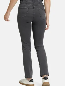 Betty Barclay Jeans*Damen Stretch-Hose grau uni