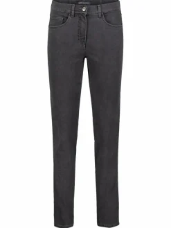 Betty Barclay Jeans*Damen Stretch-Hose grau uni
