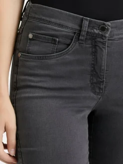 Betty Barclay Jeans*Damen Stretch-Hose grau uni