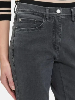 Betty Barclay Jeans*Damen Stretch-Hose grau uni