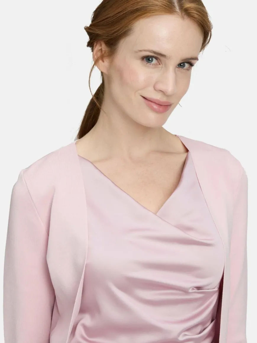 Vera Mont Blazer*Damen Strickbolero rosa uni