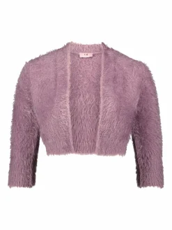 Vera Mont Pullover & Strickjacken*Damen Strickbolero lila uni