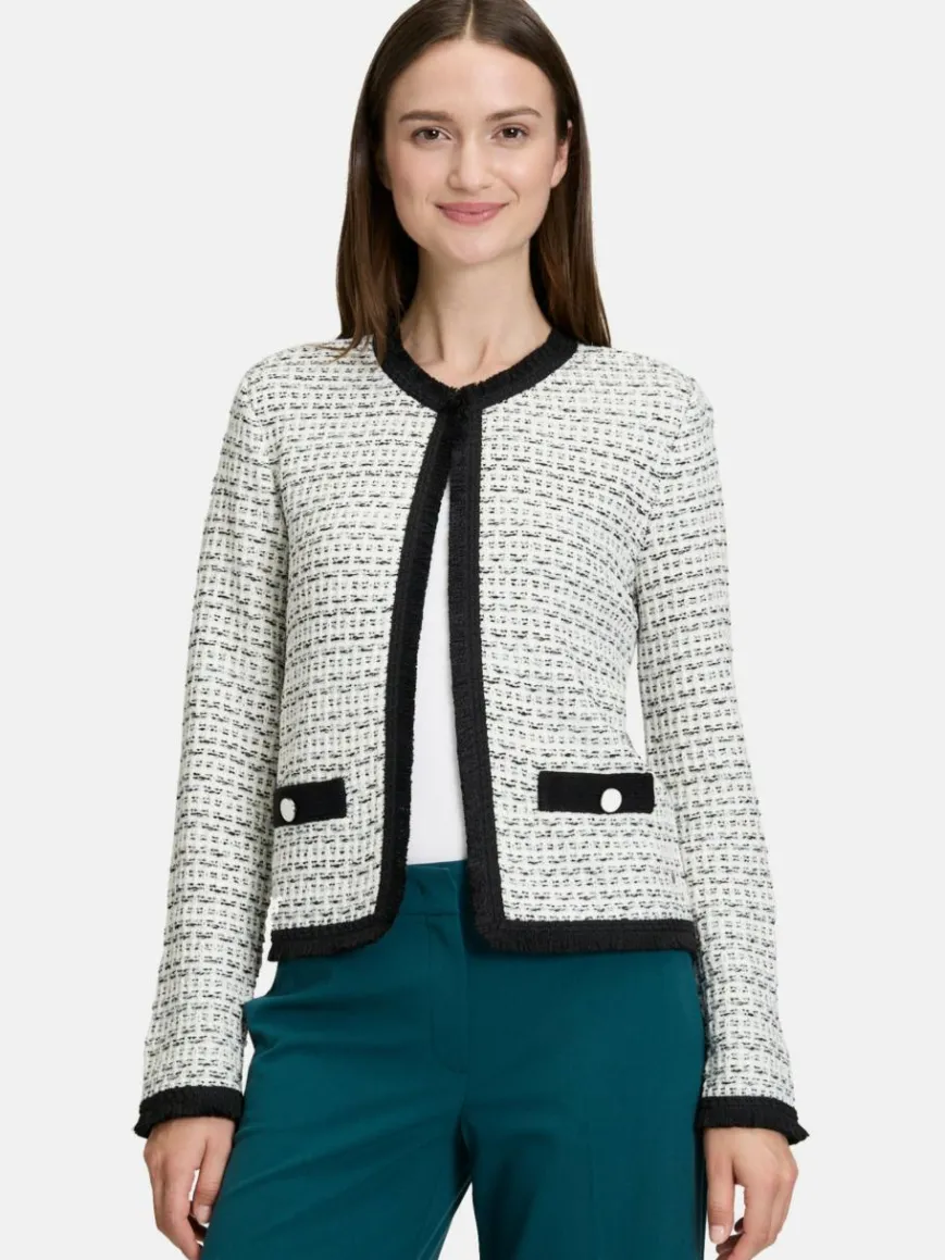 Betty & Co Jacken & Westen*Damen Strick-Cardigan mehrfarbig gemustert