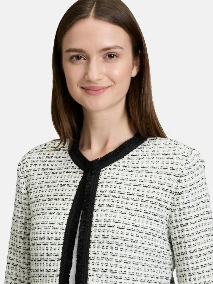 Betty & Co Jacken & Westen*Damen Strick-Cardigan mehrfarbig gemustert