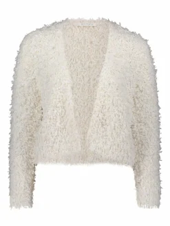Betty & Co Pullover & Strickjacken*Damen Strick-Cardigan weiß uni