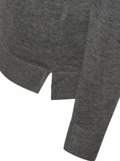 s.Oliver Pullover & Strickjacken*Damen Strickhülle grau meliert