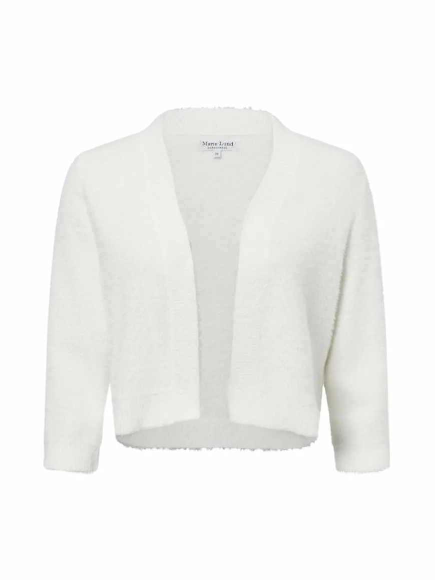 Marie Lund Blazer*Damen Strickhülle ecru uni