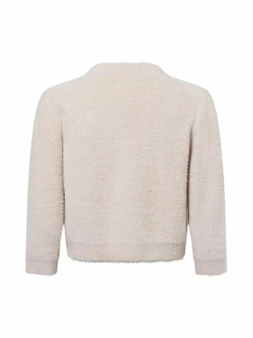 Marie Lund Blazer|Pullover & Strickjacken*Damen Strickhülle nude uni