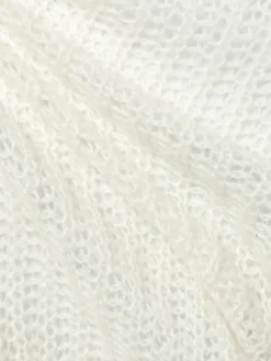 BOSS Orange Pullover & Strickjacken*Damen Strickhülle mit Alpakaanteil - C_Furgovia ecru uni