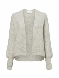 american vintage Pullover & Strickjacken*Damen Strickhülle mit Alpakaanteil - East19A melange uni