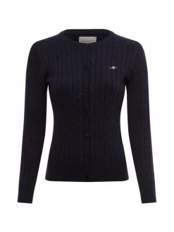 Gant Pullover & Strickjacken*Damen Strickjacke marine gemustert