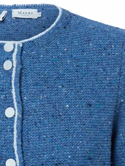 MAERZ Pullover & Strickjacken*Damen Strickjacke blau meliert