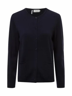 MAERZ Pullover & Strickjacken*Damen Strickjacke marine uni