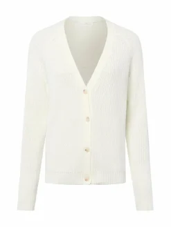 Fynch-Hatton Pullover & Strickjacken*Damen Strickjacke ecru uni