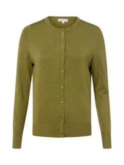 Marie Lund Pullover & Strickjacken*Damen Strickjacke erbse uni