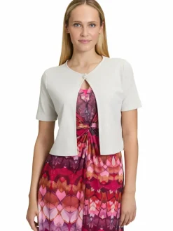 Cartoon Pullover & Strickjacken*Damen Strickjacke weiß uni