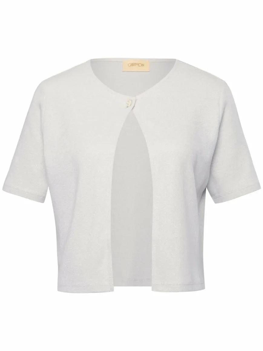 Cartoon Pullover & Strickjacken*Damen Strickjacke weiß uni