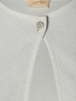 Cartoon Pullover & Strickjacken*Damen Strickjacke weiß uni