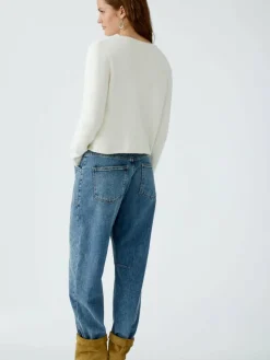 Oui Pullover & Strickjacken*Damen Strickjacke beige uni