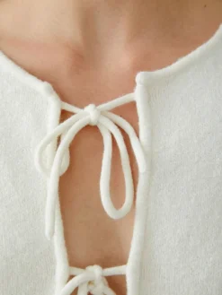 Oui Pullover & Strickjacken*Damen Strickjacke beige uni