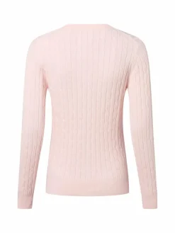 Gant Pullover & Strickjacken*Damen Strickjacke rosa uni