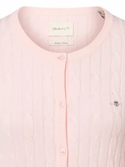 Gant Pullover & Strickjacken*Damen Strickjacke rosa uni