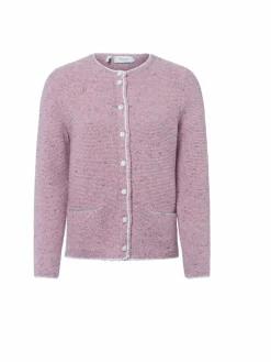 MAERZ Pullover & Strickjacken*Damen Strickjacke altrosa meliert