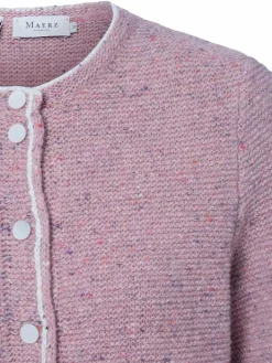 MAERZ Pullover & Strickjacken*Damen Strickjacke altrosa meliert