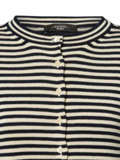 Weekend Max Mara Pullover & Strickjacken*Damen Strickjacke - Eritea beige marine gestreift