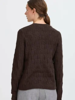 OXMO Pullover & Strickjacken*Damen Strickjacke - OXFSINVA melange uni