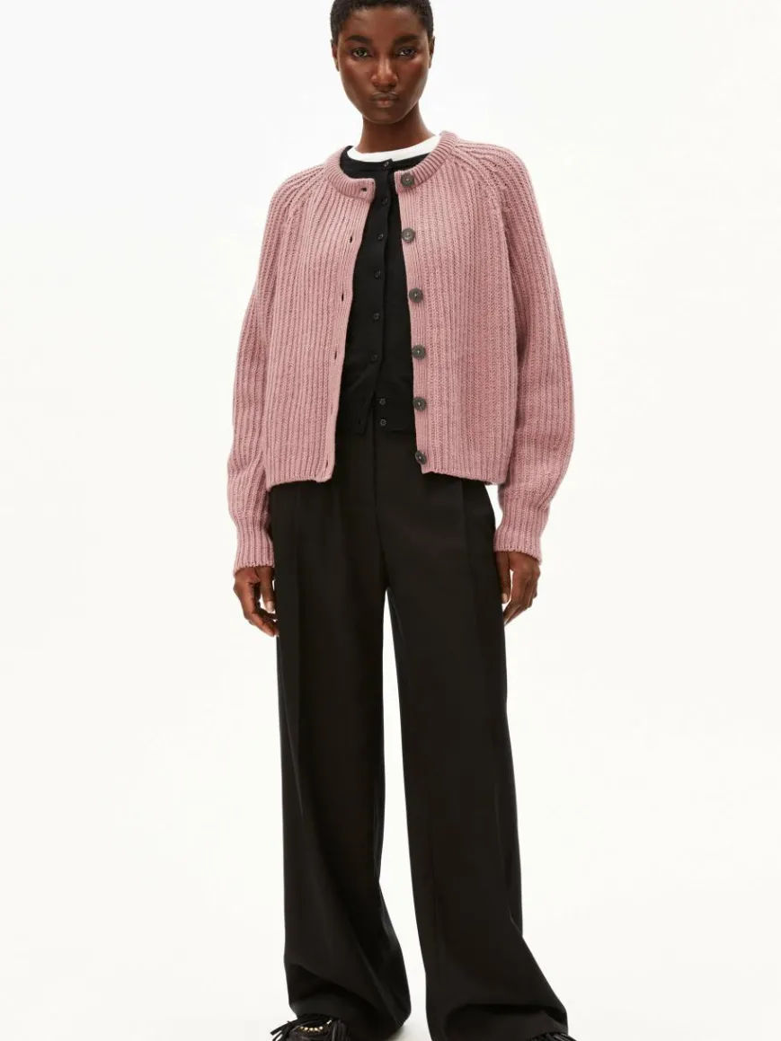 ARMEDANGELS Pullover & Strickjacken*Damen Strickjacke - Selmaa rosenholz uni