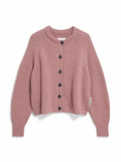 ARMEDANGELS Pullover & Strickjacken*Damen Strickjacke - Selmaa rosenholz uni