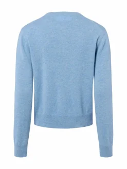 Samsøe Samsøe Pullover & Strickjacken*Damen Strickjacke aus Cashmere - Saboston hellblau meliert