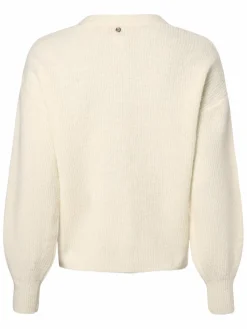 MOS MOSH Pullover & Strickjacken*Damen Strickjacke mit Alpaka-Anteil - MMThora ecru uni