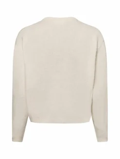 american vintage Pullover & Strickjacken*Damen Strickjacke mit Alpaka-Anteil - Vito weiß uni