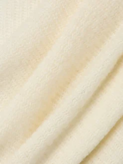 Fynch-Hatton Pullover & Strickjacken*Damen Strickjacke mit Alpaka-Anteil ecru uni