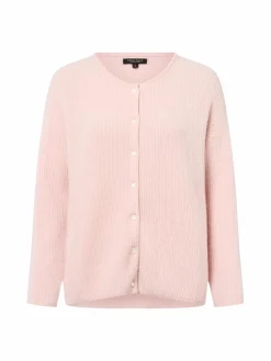 Marie Lund Pullover & Strickjacken*Damen Strickjacke mit Alpaka-Anteil rosa uni