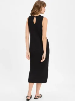 Someday Kleider*Damen Strickkleid - Quila schwarz uni