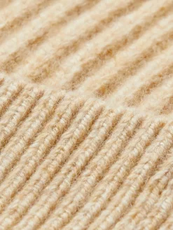 Calvin Klein Mützen & Hüte*Damen Strickmütze camel beige meliert